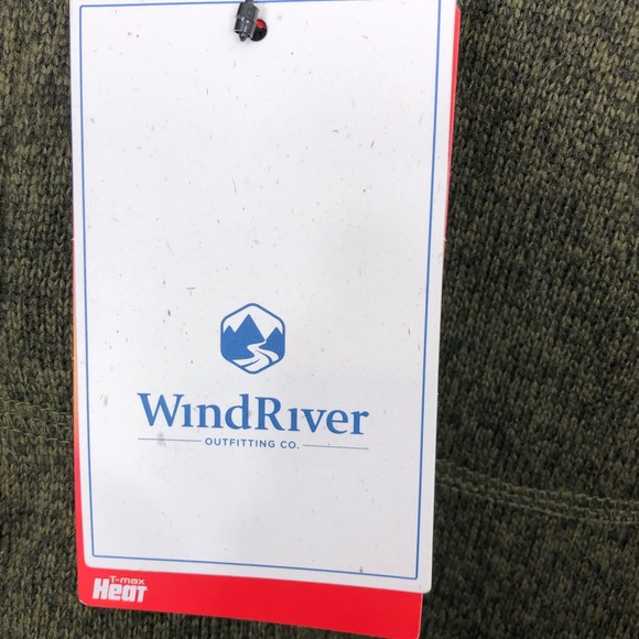 NWT WindRiver Men's T-Max Heat Quarter Zip Sweatshirt Sz 2XL - Picture 8 of 15